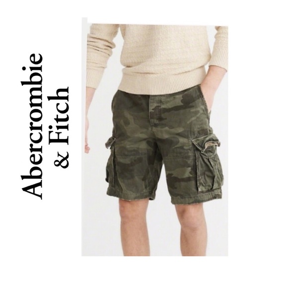 Abercrombie Fitch Camo Shorts 